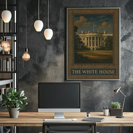 The White House Poster
