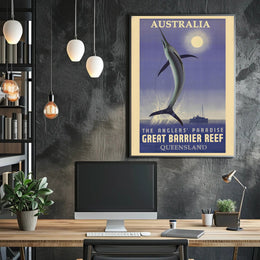 Great Barrier Reef Anglers' Paradise Travel Poster