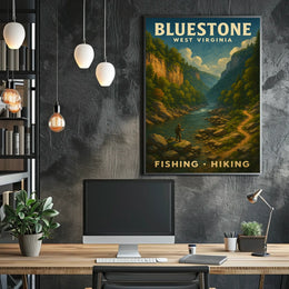 Bluestone Adventure Poster