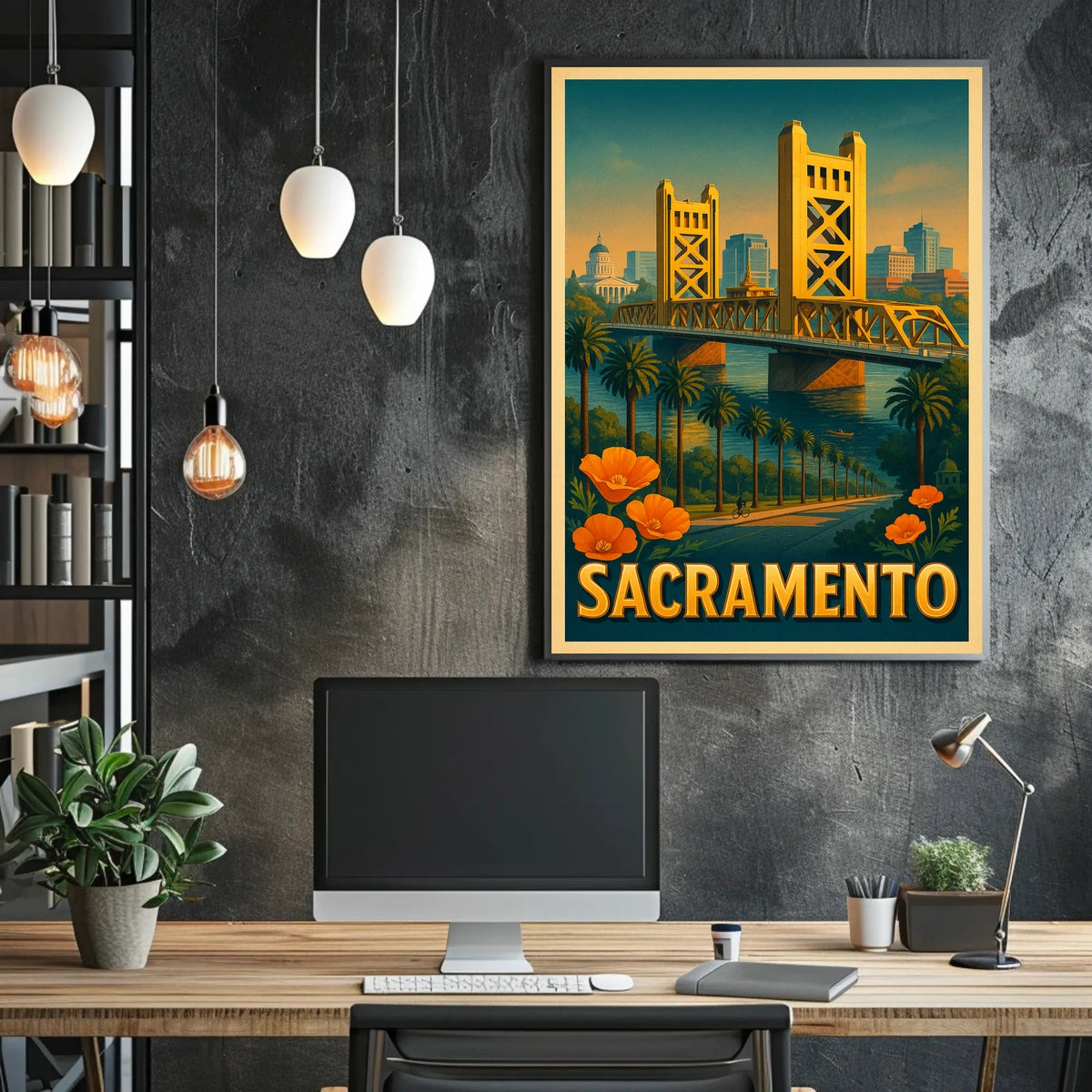 Sacramento Scenic Poster