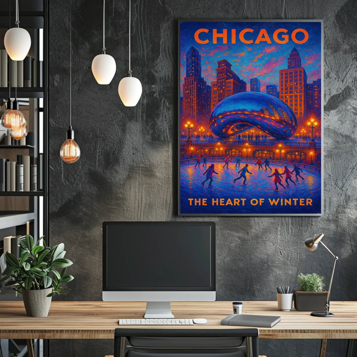 Chicago The Heart Of Winter Poster