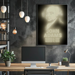 John Adams 2Nd President Poster