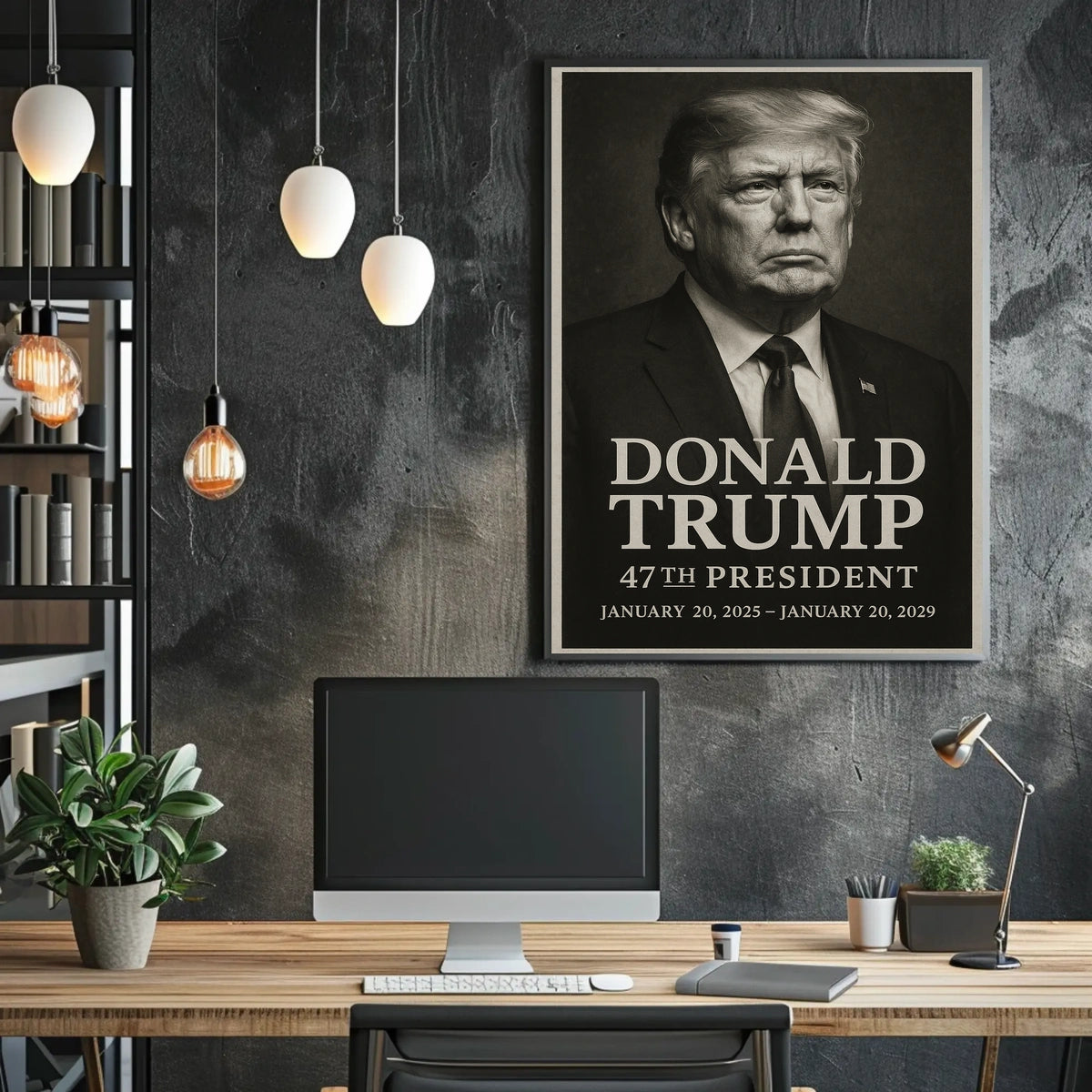 Donald Trump 47th President Poster