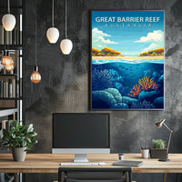 Great Barrier Reef Australia Poster