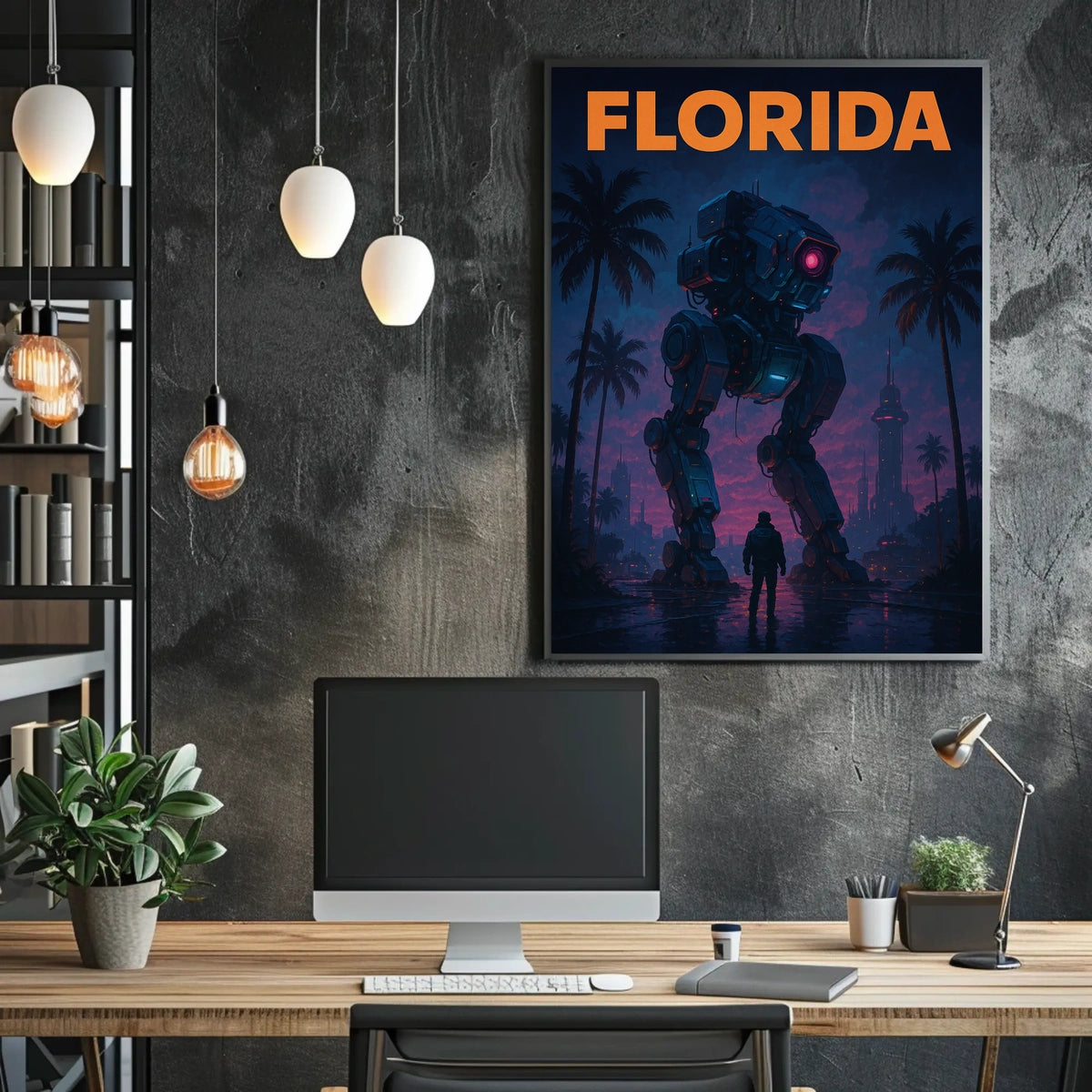 Florida Futurism Poster