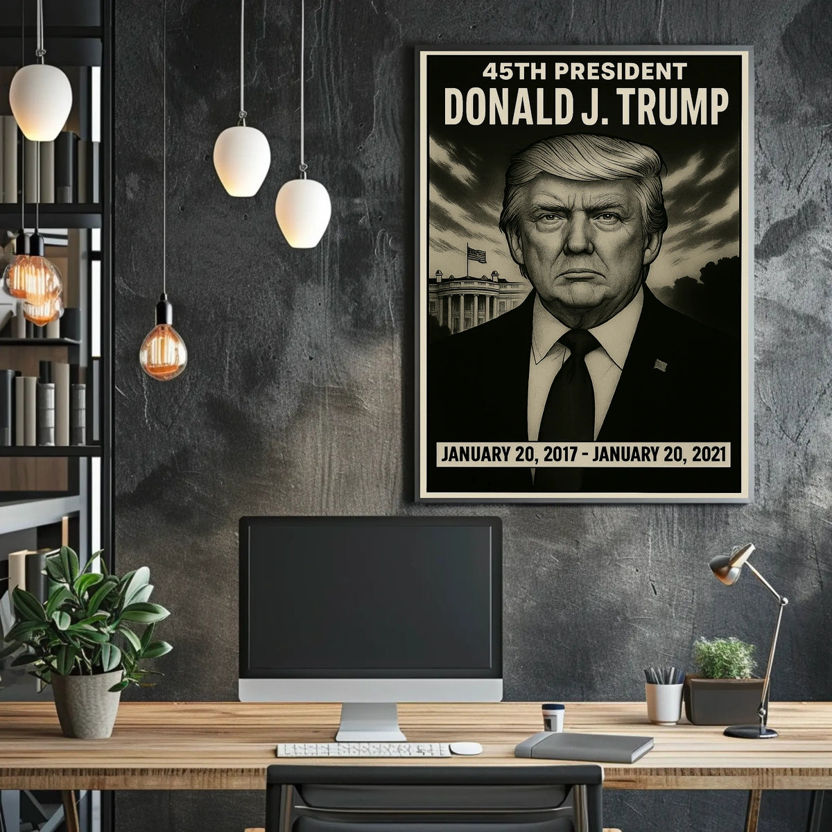Donald J. Trump 45Th President Poster
