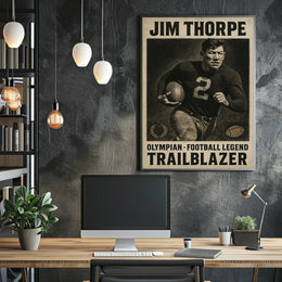 Jim Thorpe Legendary Trailblazer Poster