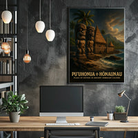 PuUhonua O Hōnaunau Place Of Refuge Poster