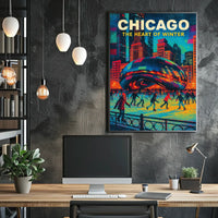 Chicago The Heart of Winter Poster