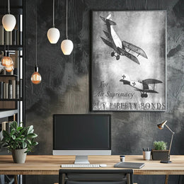 Air Supremacy and Liberty Bonds Poster PosterGoat
