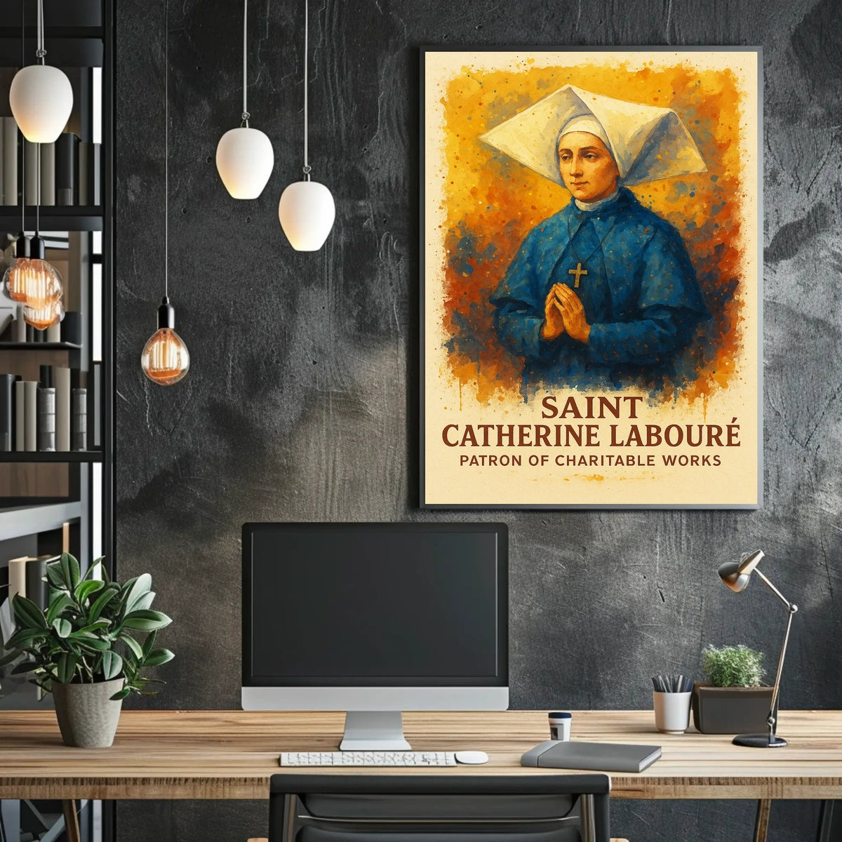 Saint Catherine Labouré Art Divine Cultural or Heritage Poster