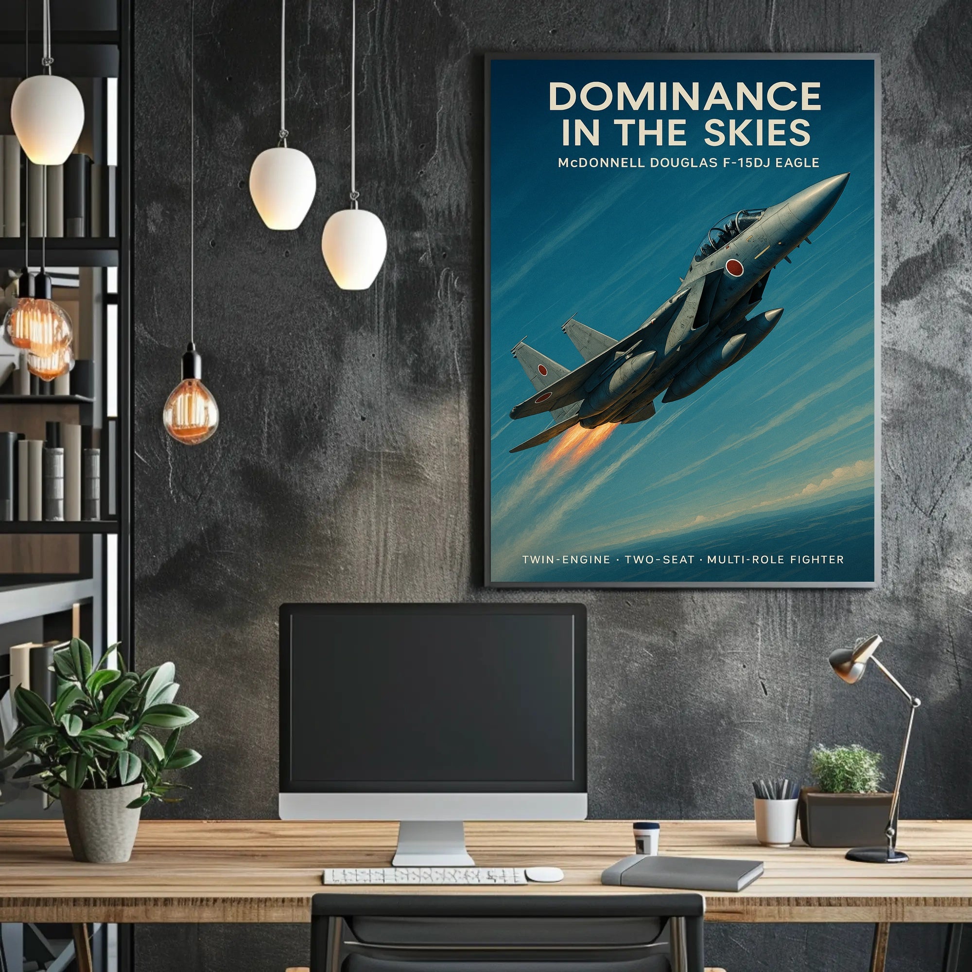 Dominance in the Skies Poster PosterGoat