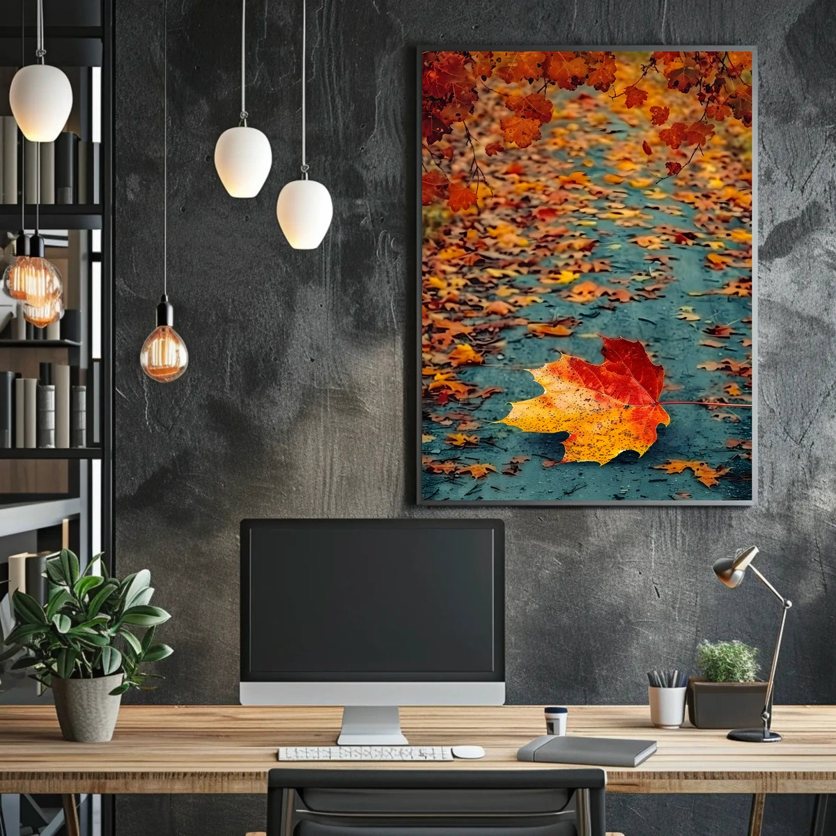 Autumns Pathway Poster