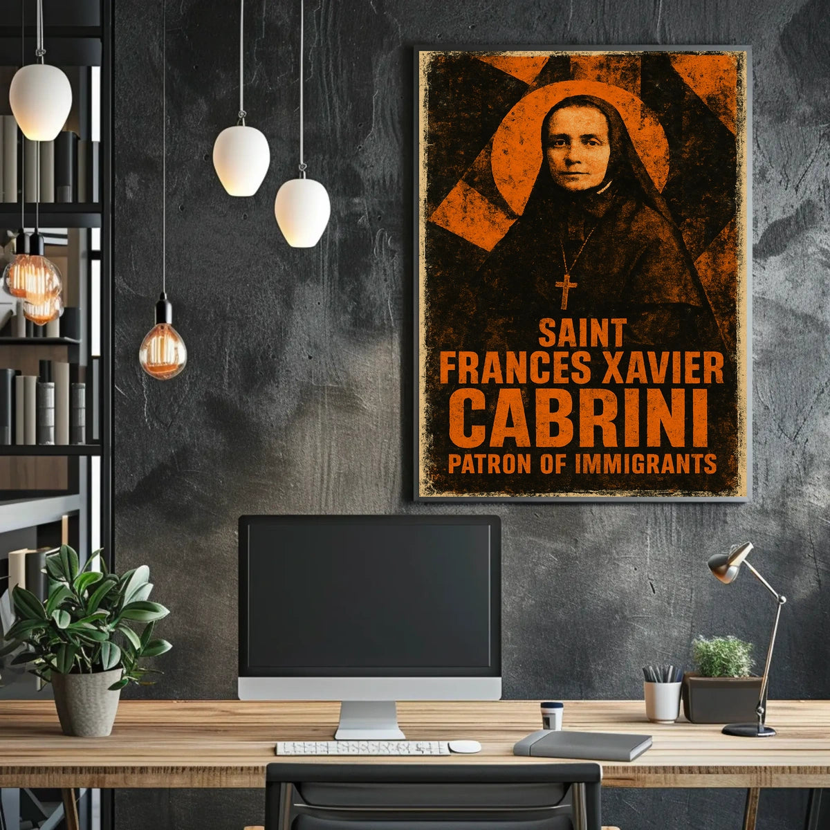 Saint Frances Xavier Cabrini Patron Of Poster