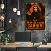 Saint Frances Xavier Cabrini Patron Of Poster