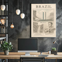 Brazil Cultural and Natural Wonders Poster PosterGoat