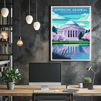 Jefferson Memorial Poster