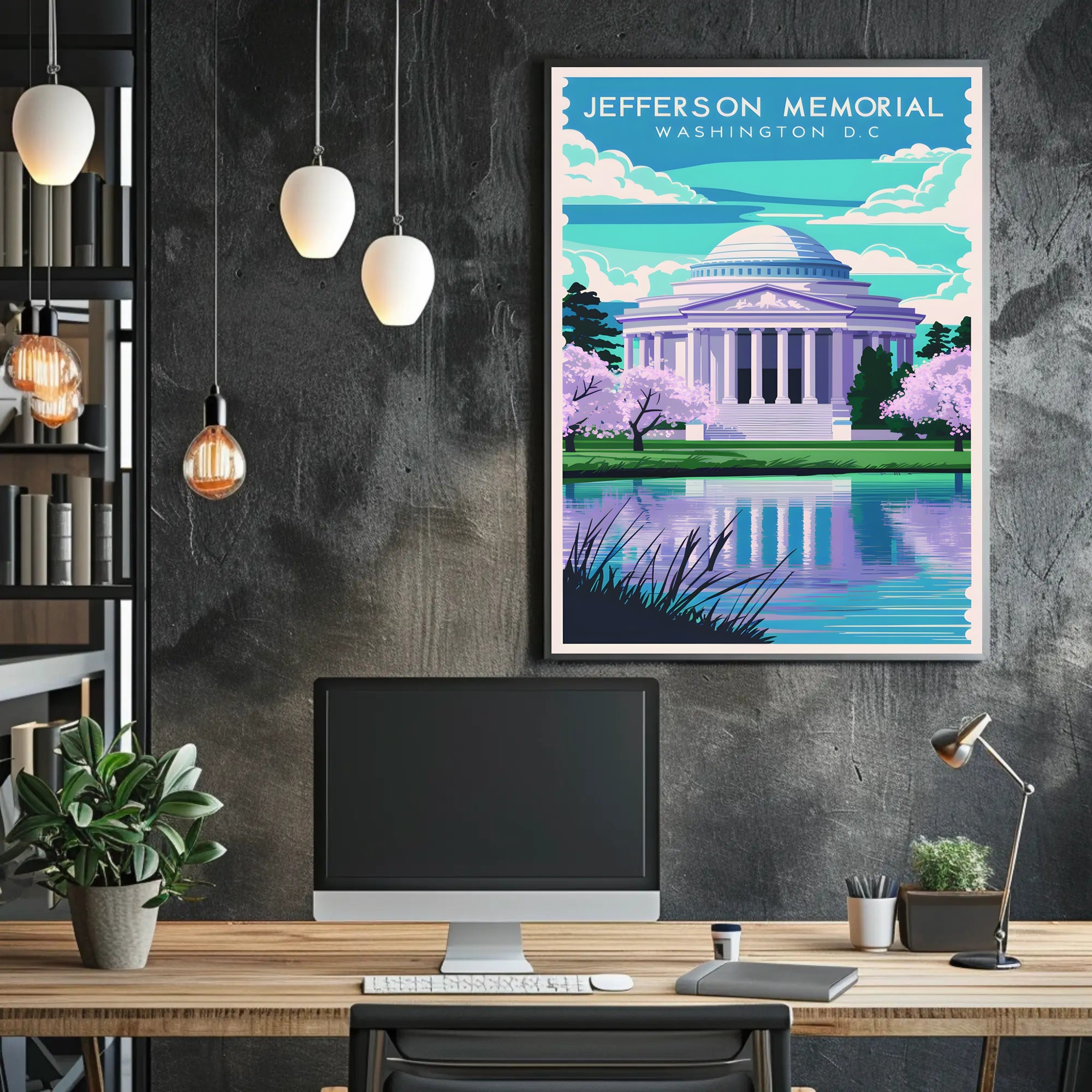 Jefferson Memorial Poster