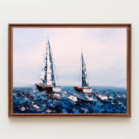 Sailing Serenity Poster