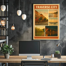 Traverse City Charm Poster
