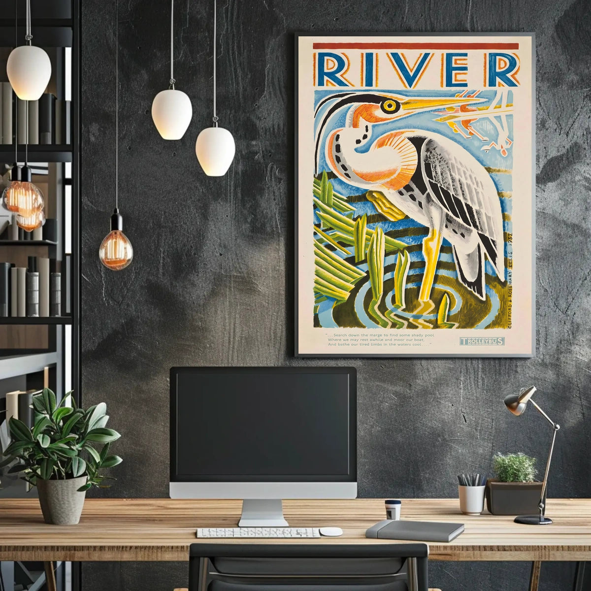 River Serenity Poster