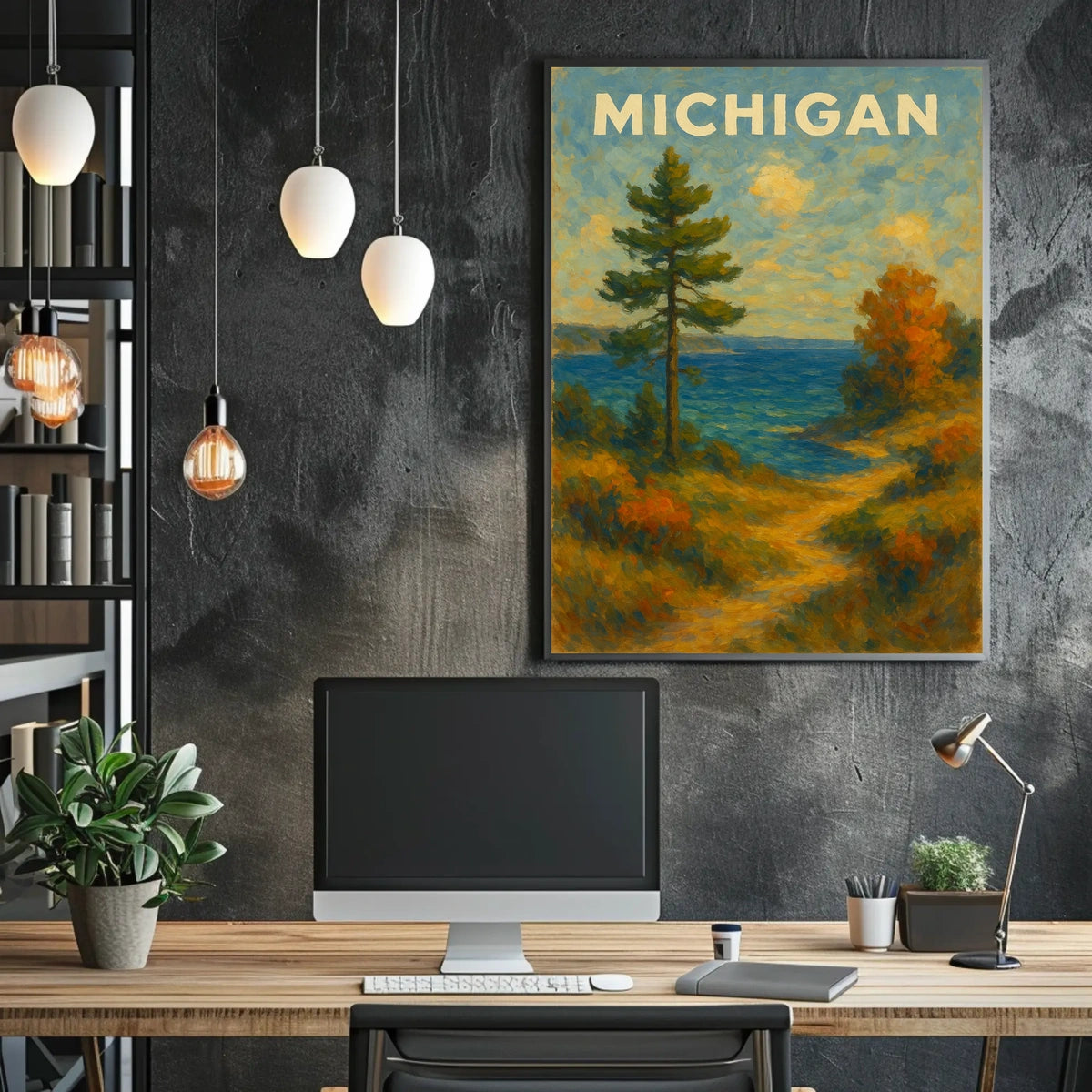 Michigan Landscape Poster