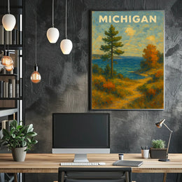 Michigan Landscape Poster