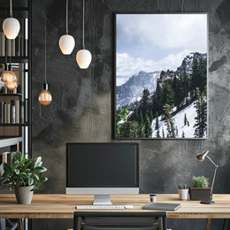 Majestic Mountain Landscape Poster