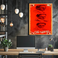 Newmann the Great Vintage Artistic Pop Culture Poster