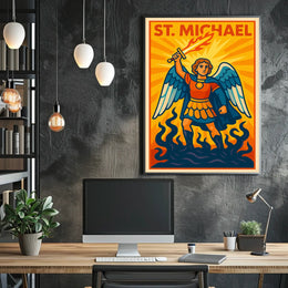 Archangel Michael Art poster