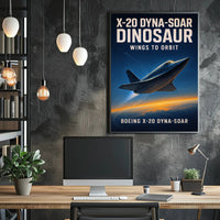 Boeing X-20 Dyna-Soar Wings to Orbit Poster PosterGoat