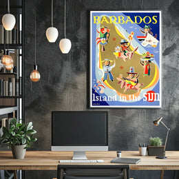 Barbados Island In The Sun Poster