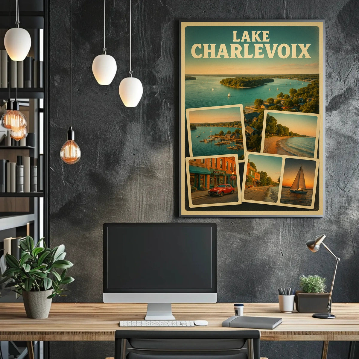 Lake Charlevoix Poster