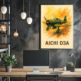 Aichi D3A Poster