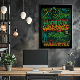 Motor City Wildstyle Poster
