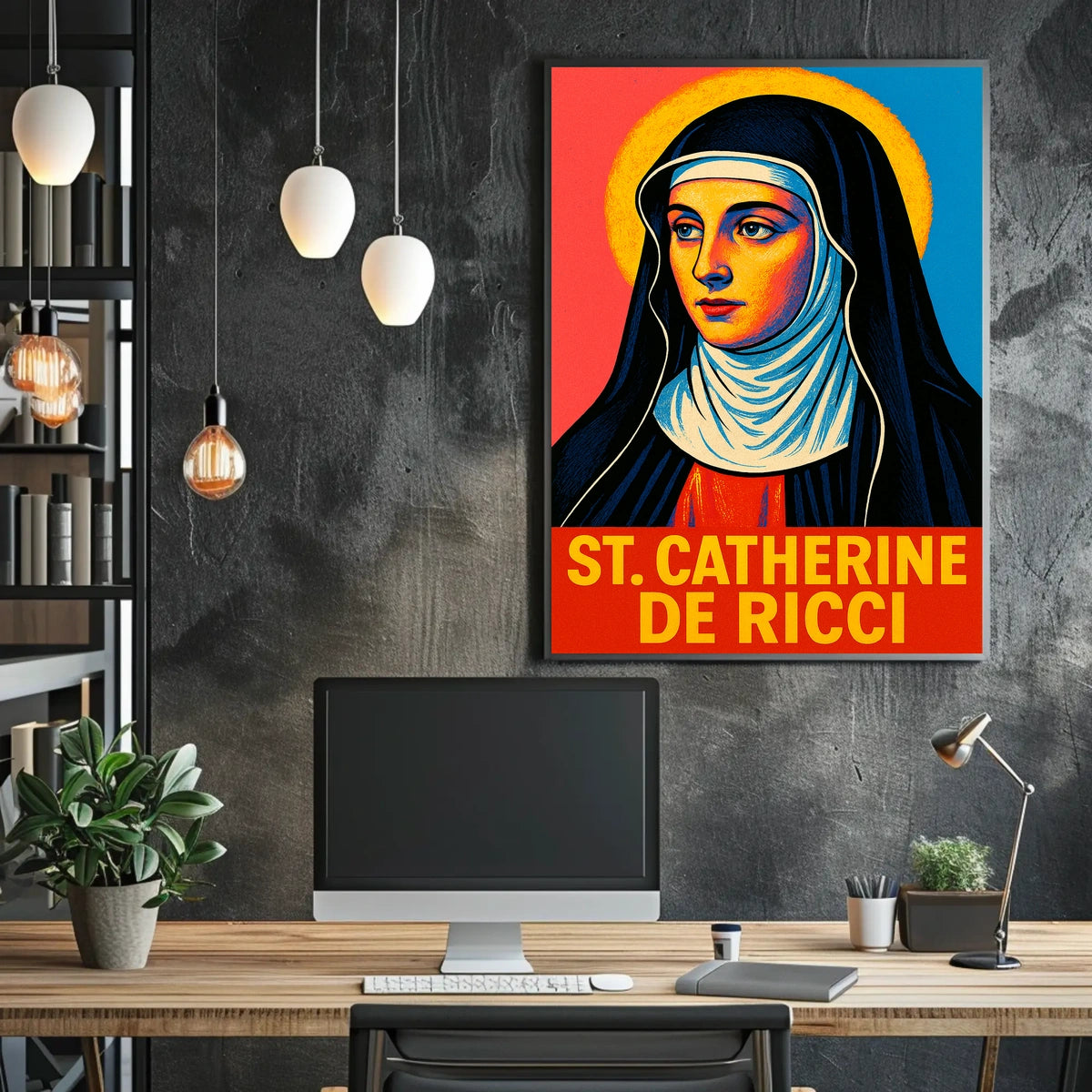 St. Catherine de Ricci Poster