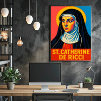 St. Catherine de Ricci Poster