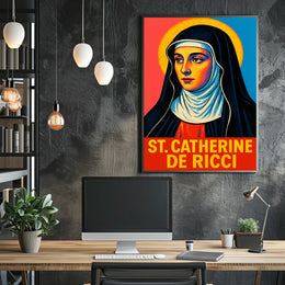 St. Catherine de Ricci Poster