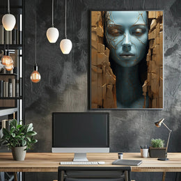 Fractured Beauty Poster