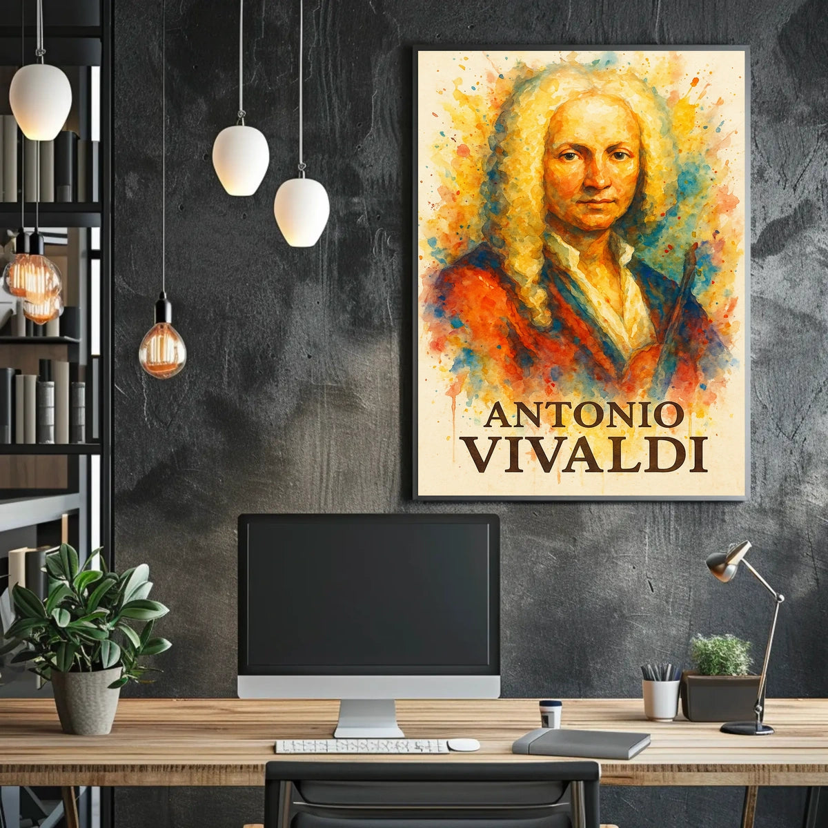 Antonio Vivaldi Poster