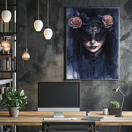 Enigmatic Elegance Poster