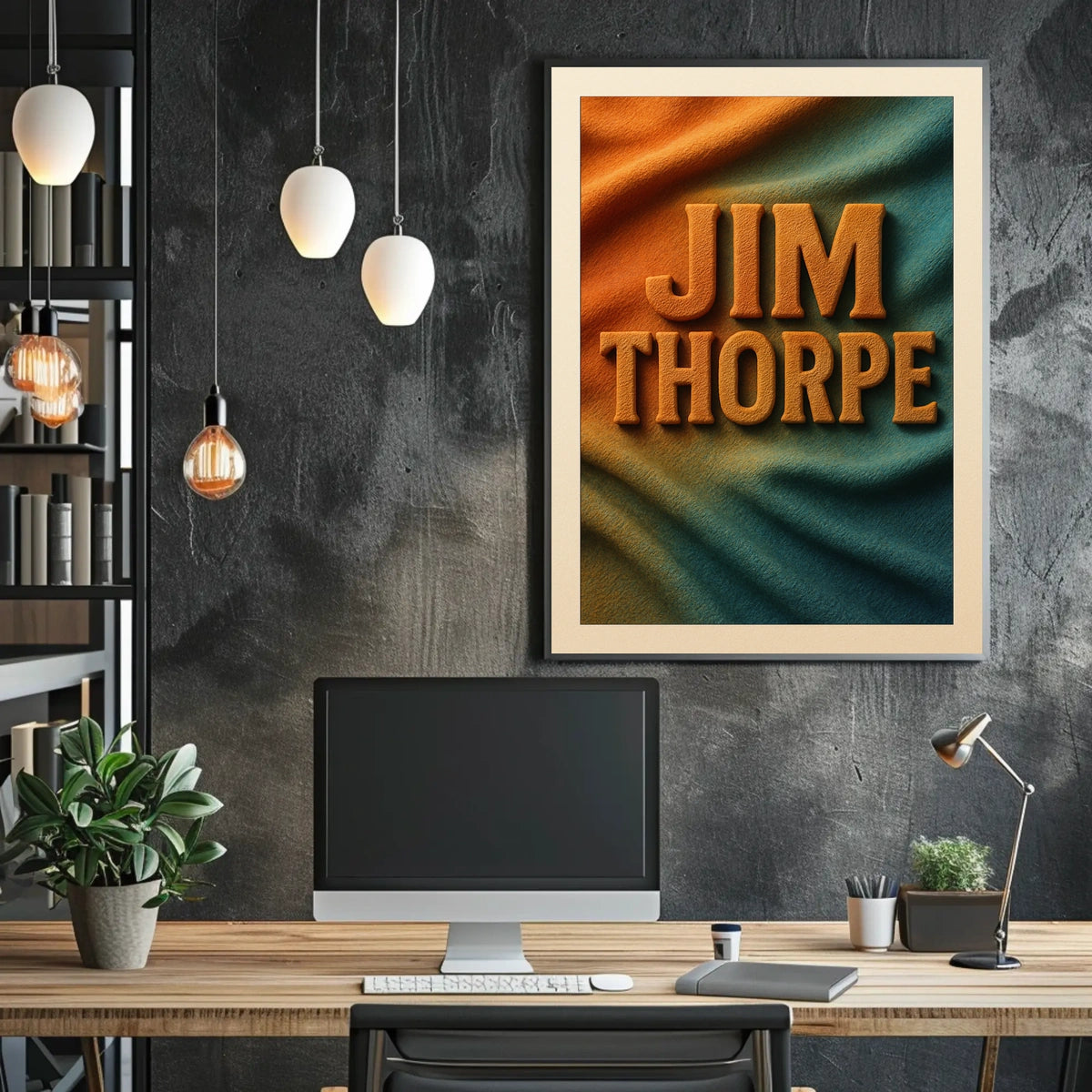 Jim Thorpe Tribute Poster