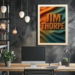 Jim Thorpe Tribute Poster