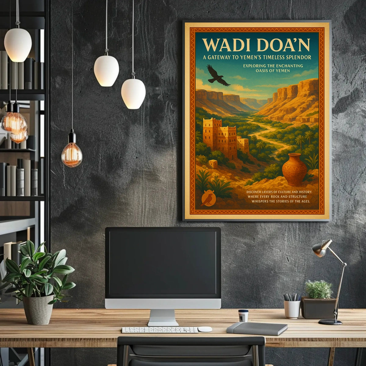 Wadi DoaN A Gateway To YemenS Poster