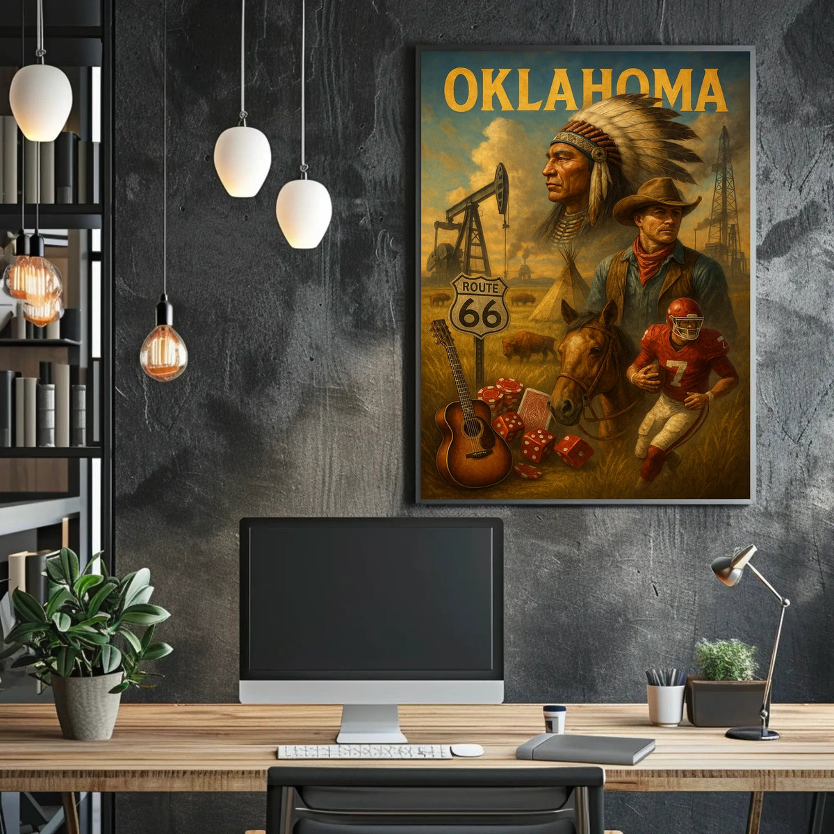 Oklahoma Heritage Poster