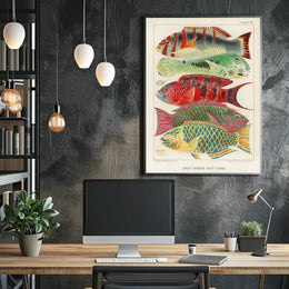 Great Barrier Reef Fishes Poster