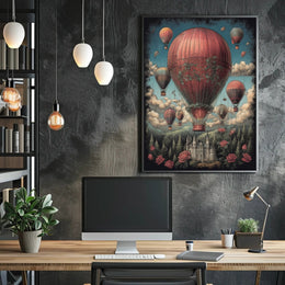 Enchanted Balloon Voyage Poster
