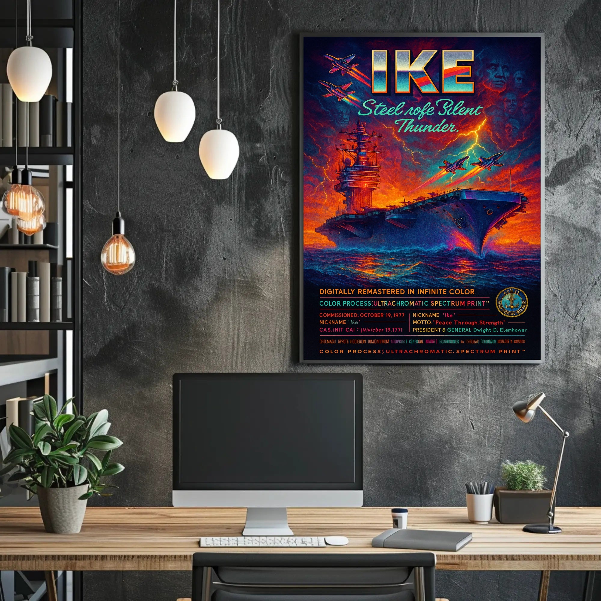 Dwight D. Eisenhower – "Ike" Poster PosterGoat