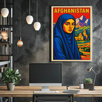 Afghanistan Cultural Portrait Poster