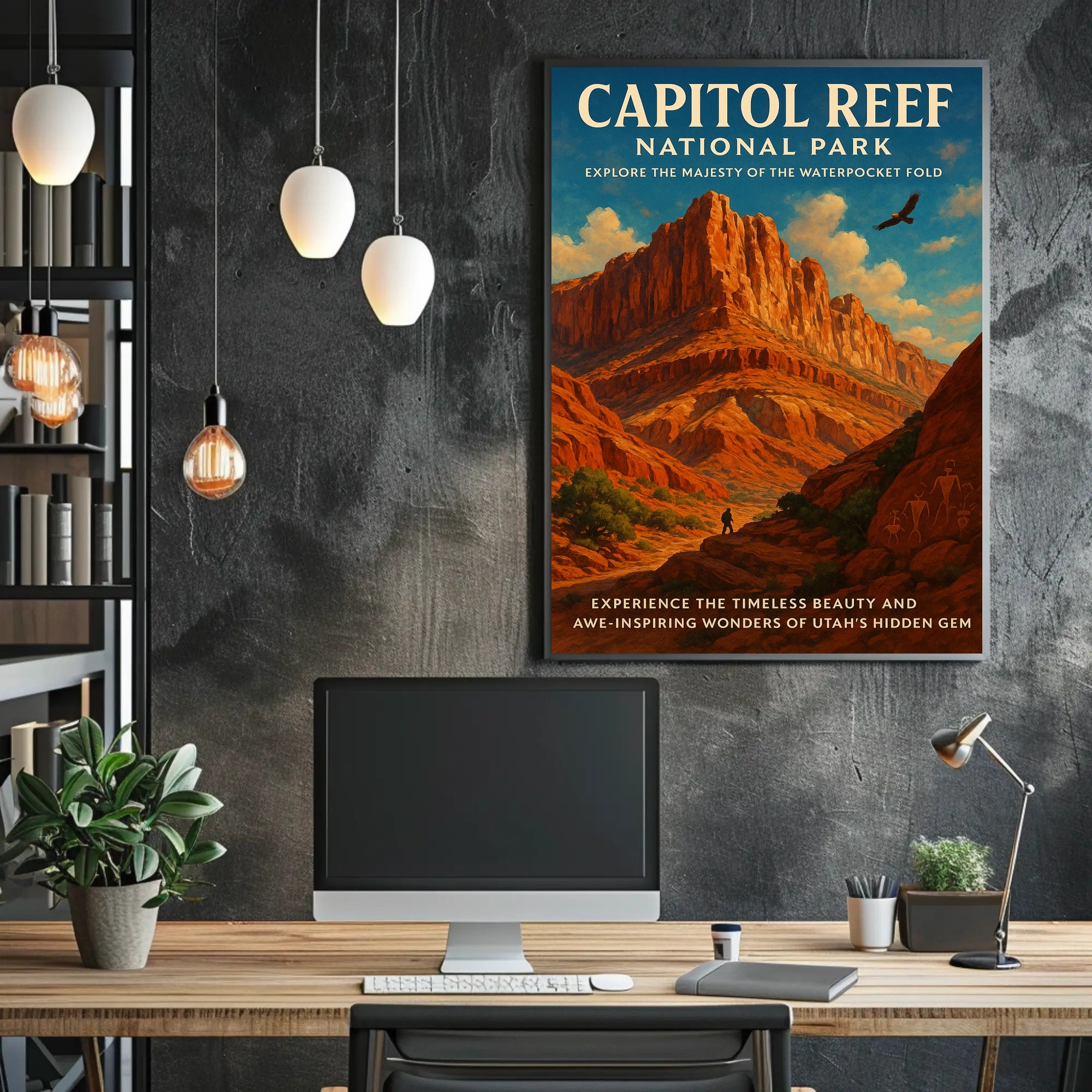 Capitol Reef National Park Poster PosterGoat